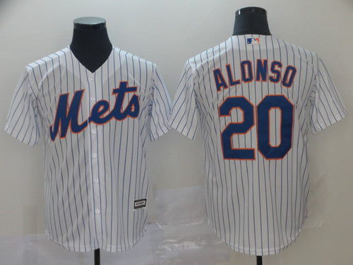 Custom #0 ALONSO Retro Stitched Baseball Jersey - Classic Edition