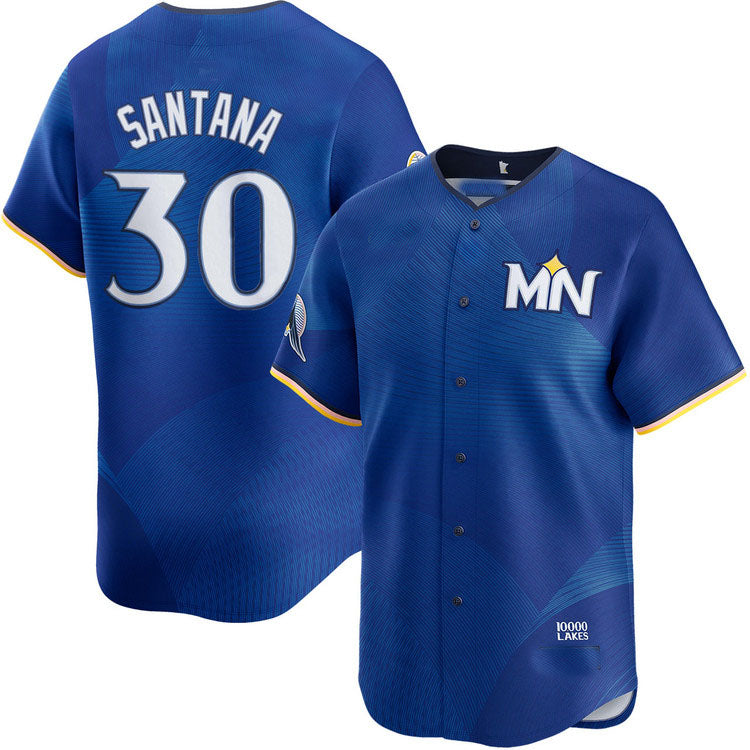 Custom #30 City Connect MIN Baseball Shirt Top