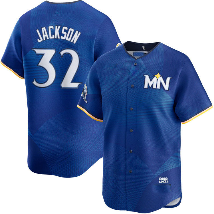Custom #32 City Connect MIN Baseball Shirt Top