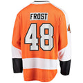 P.Flyers #48 Morgan Frost Supporters Branded Breakaway Player Jersey Orange Stitched American Hockey Jerseys