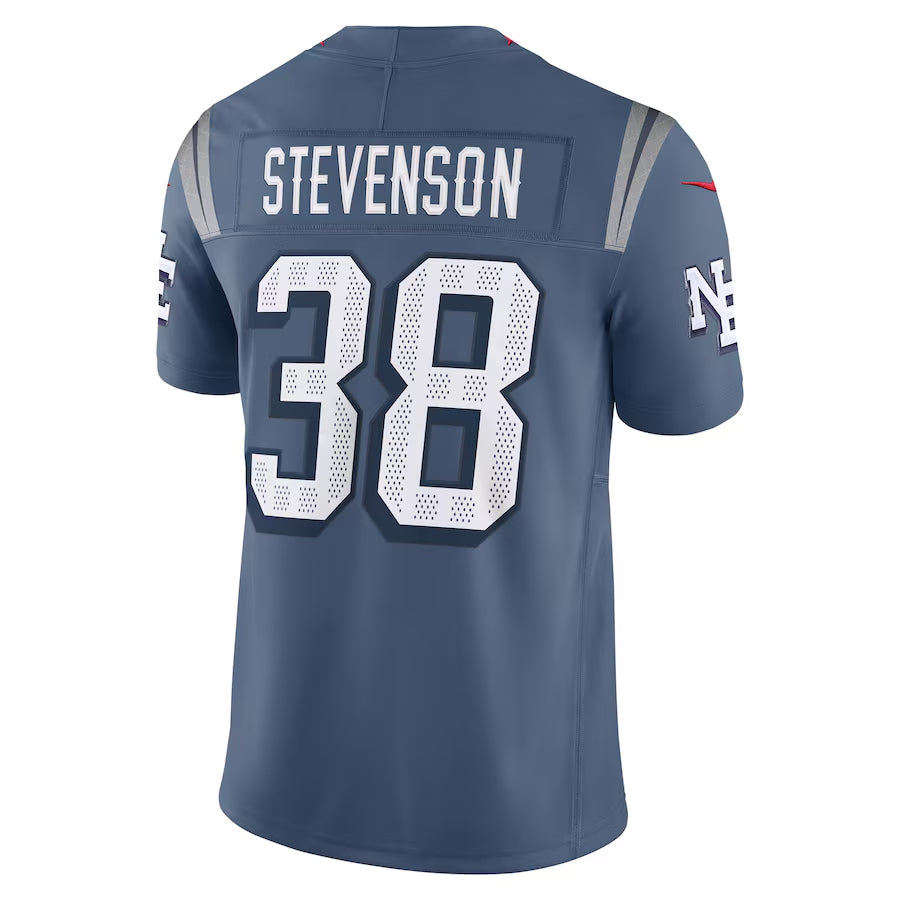 Custom #38 Blue NE Football Shirt Top