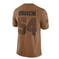 Custom #54 Brown NE Football Shirt Top