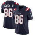 Custom #86 Navy NE Football Shirt Top