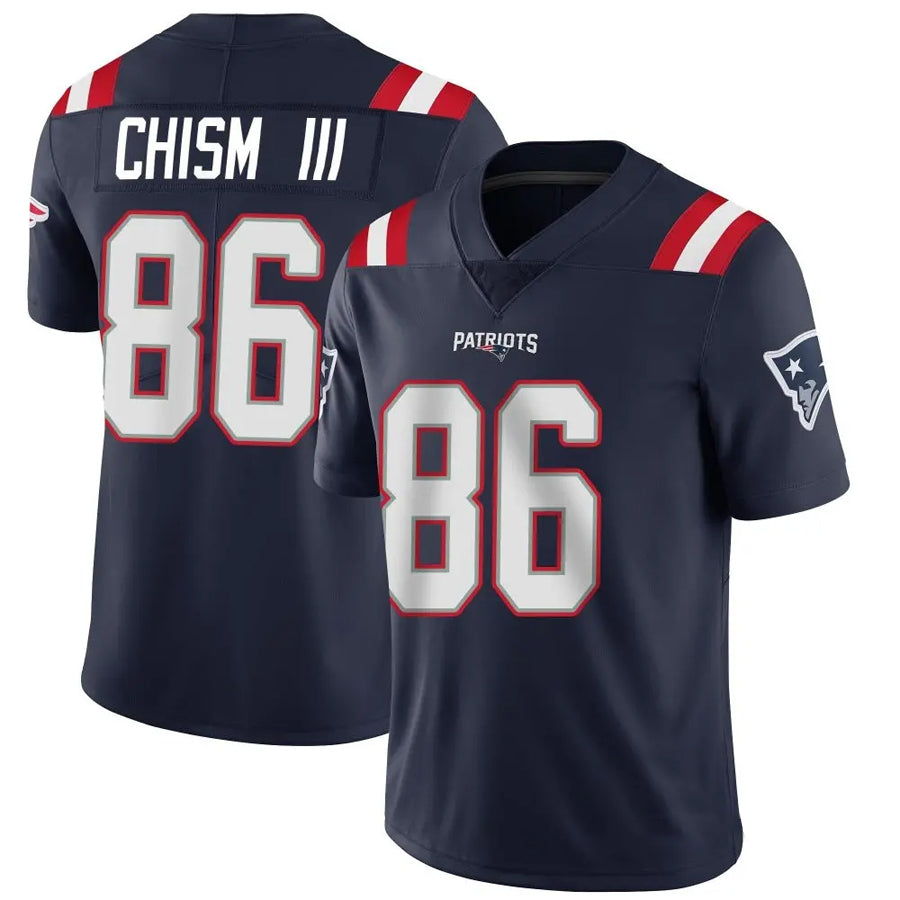 Custom #86 Navy NE Football Shirt Top