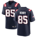 Custom #85 Navy NE Football Shirt Top