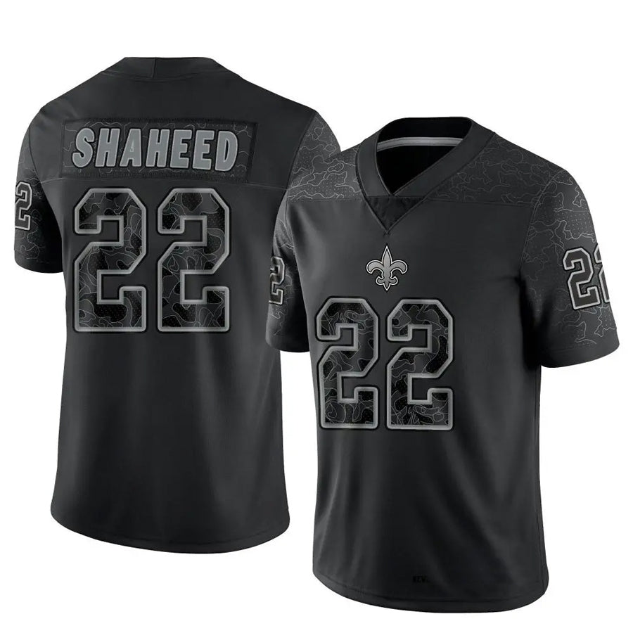 Custom #22 Black NO Football Shirt Top
