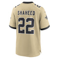 Custom #22 Gold NO Football Shirt Top