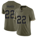Custom #22 Olive NO Football Shirt Top