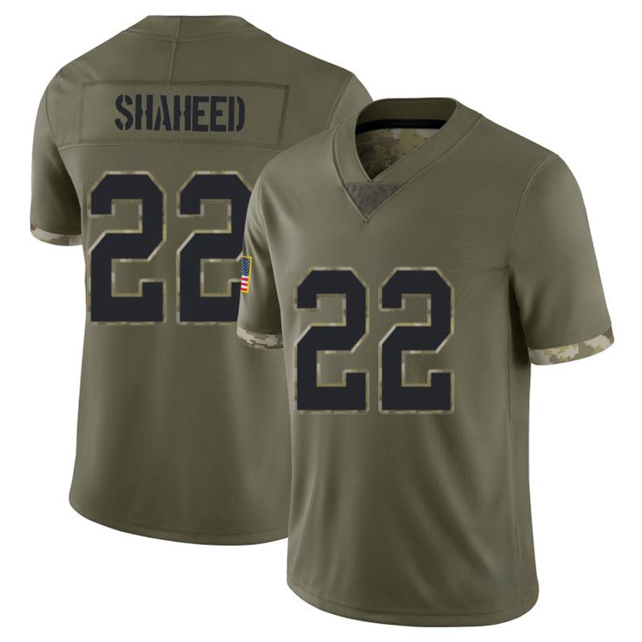 Custom #22 Olive NO Football Shirt Top
