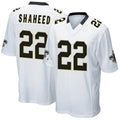 Custom #22 White NO Football Shirt Top