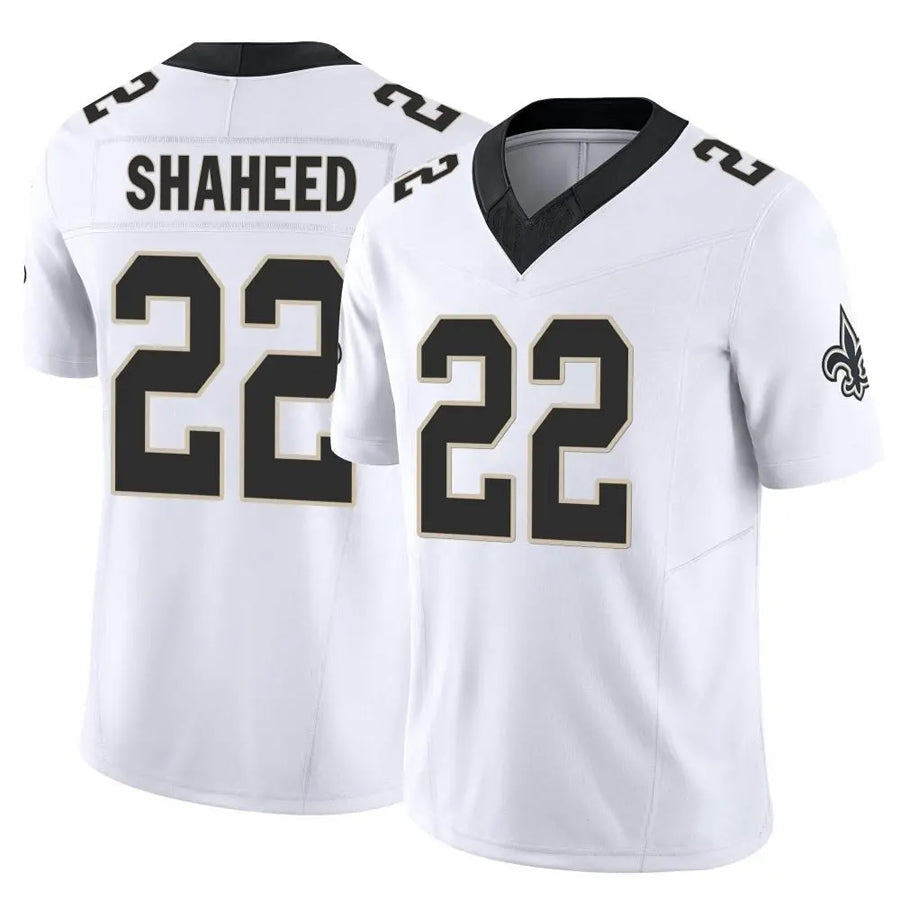 Custom #22 White NO Football Shirt Top