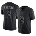 Custom #2 Black NO Football Shirt Top