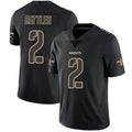 Custom #2 Black NO Football Shirt Top