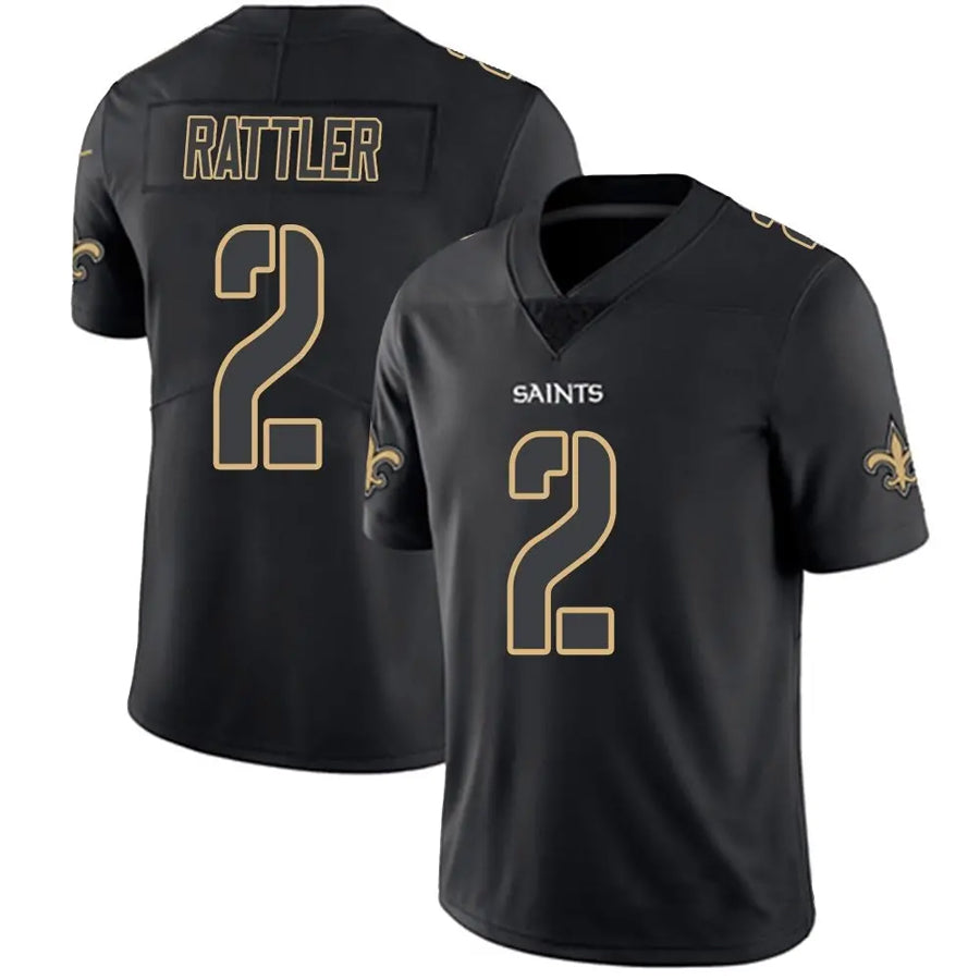 Custom #2 Black NO Football Shirt Top
