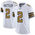 Custom #2 White NO Football Shirt Top