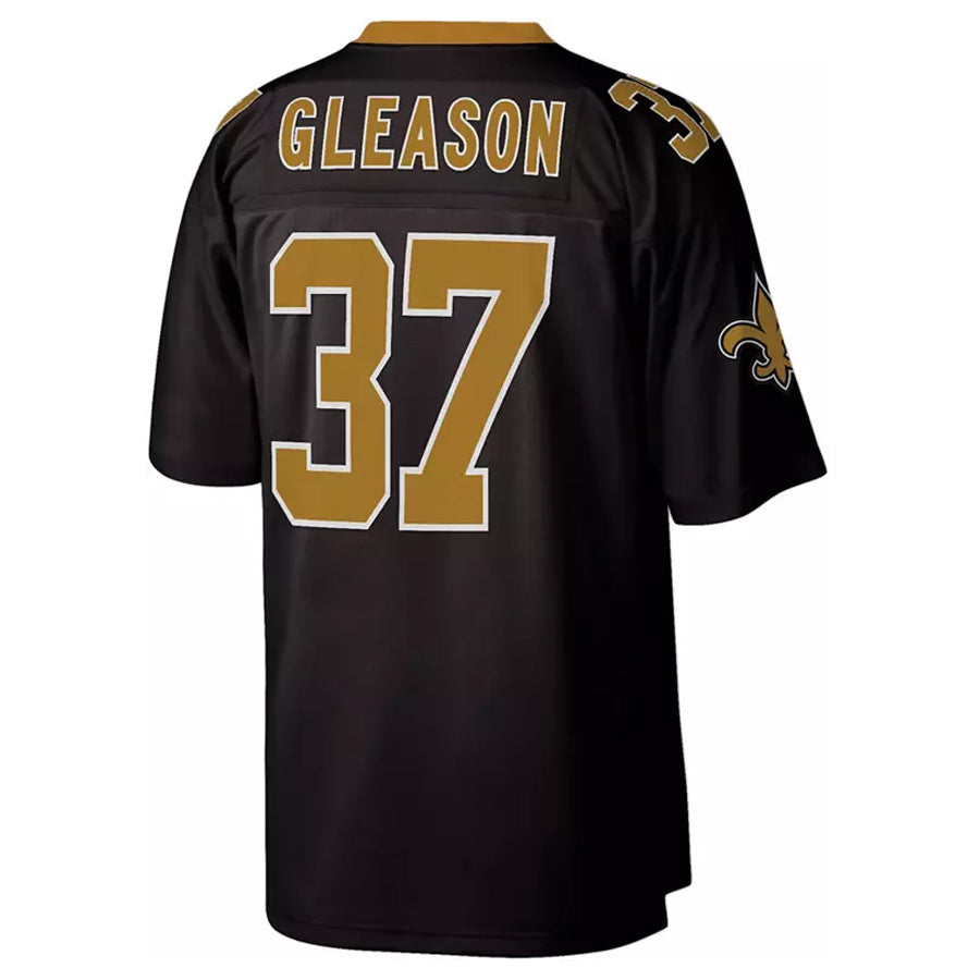Custom #37 Black NO Football Shirt Top