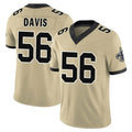 Custom #56 Black NO Football Shirt Top