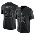 Custom #56 Black NO Football Shirt Top