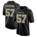Custom #57 Carbon Black NO Football Shirt Top