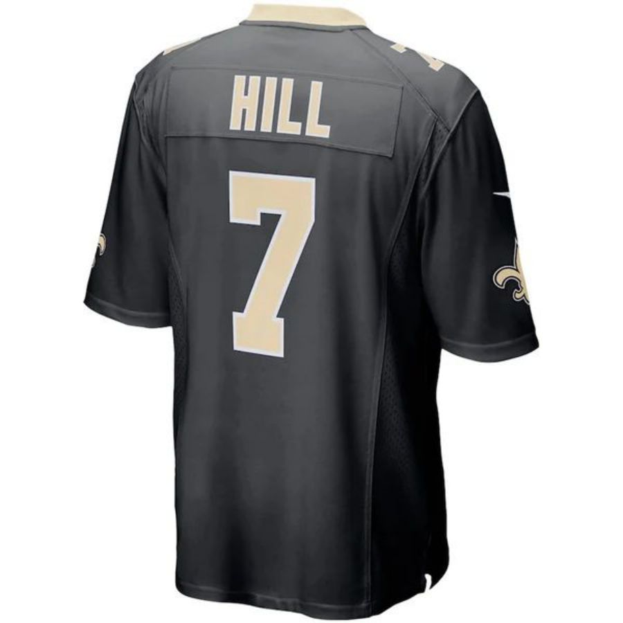 Custom #7 Black NO Football Shirt Top