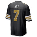 Custom #7 Black NO Football Shirt Top