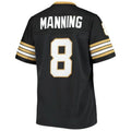 Custom #8 Black 1979 NO Football Shirt Top