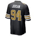 Custom #94 Black NO Football Shirt Top