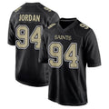 Custom #94 Carbon Black NO Football Shirt Top