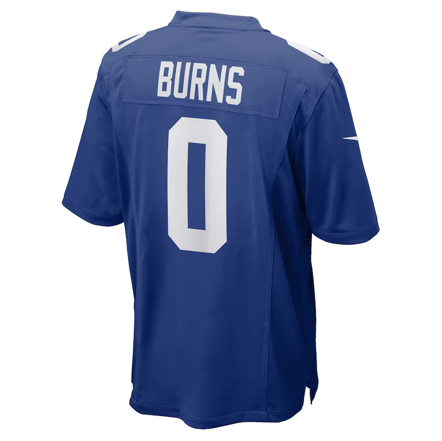 Custom #0 Royal NYG Football Shirt Top