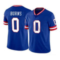 Custom #0 Royal NYG Football Shirt Top