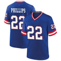 Custom #22 Royal NYG Football Shirt Top
