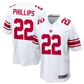 Custom #22 White NYG Football Shirt Top