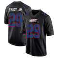 Custom #29 Black NYG Football Shirt Top