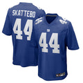 Custom #44 Royal NYG Football Shirt Top