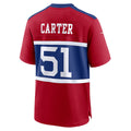Custom #51 Red NYG Football Shirt Top