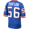 Custom #56 Royal 1986 Throwback NYG Football Shirt Top