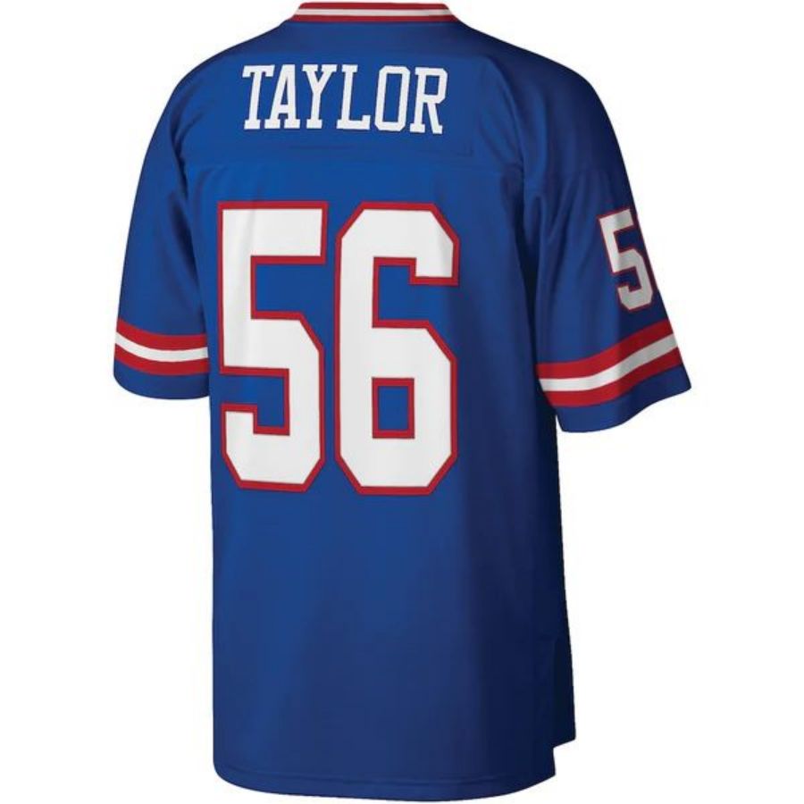 Custom #56 Royal NYG Football Shirt Top