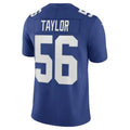 Custom #56 Royal NYG Football Shirt Top