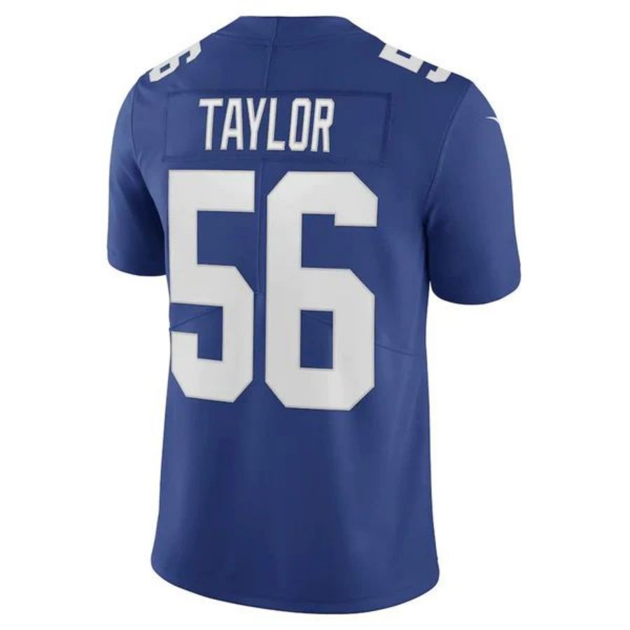 Custom #56 Royal NYG Football Shirt Top