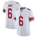 Custom #6 White NYG Football Shirt Top