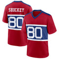 Custom #80 Red NYG Football Shirt Top