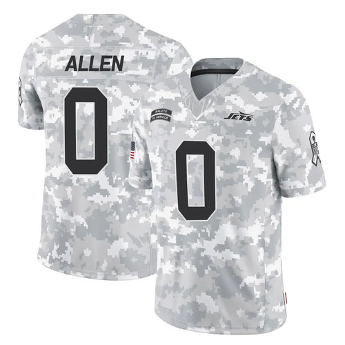 Custom #0 NYJ Football Shirt Top