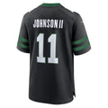 Custom #11 Black NYJ Football Shirt Top