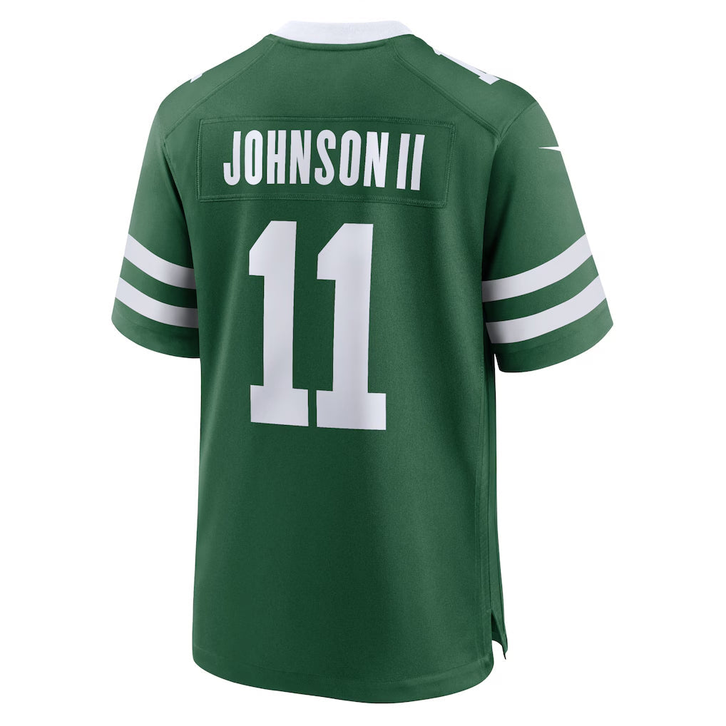 Custom #11 Green NYJ Football Shirt Top
