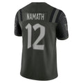 Custom #12 Green NYJ Football Shirt Top