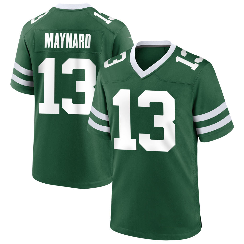 Custom #13 Green NYJ Football Shirt Top
