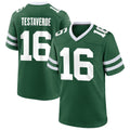 Custom #16 Green NYJ Football Shirt Top