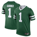 Custom #1 Green NYJ Football Shirt Top