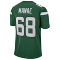 Custom #68 Green NYJ Football Shirt Top