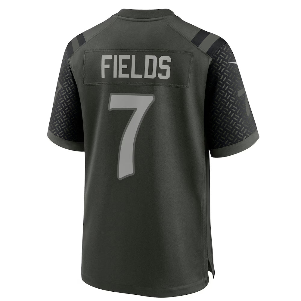 Custom #7 Green NYJ Football Shirt Top